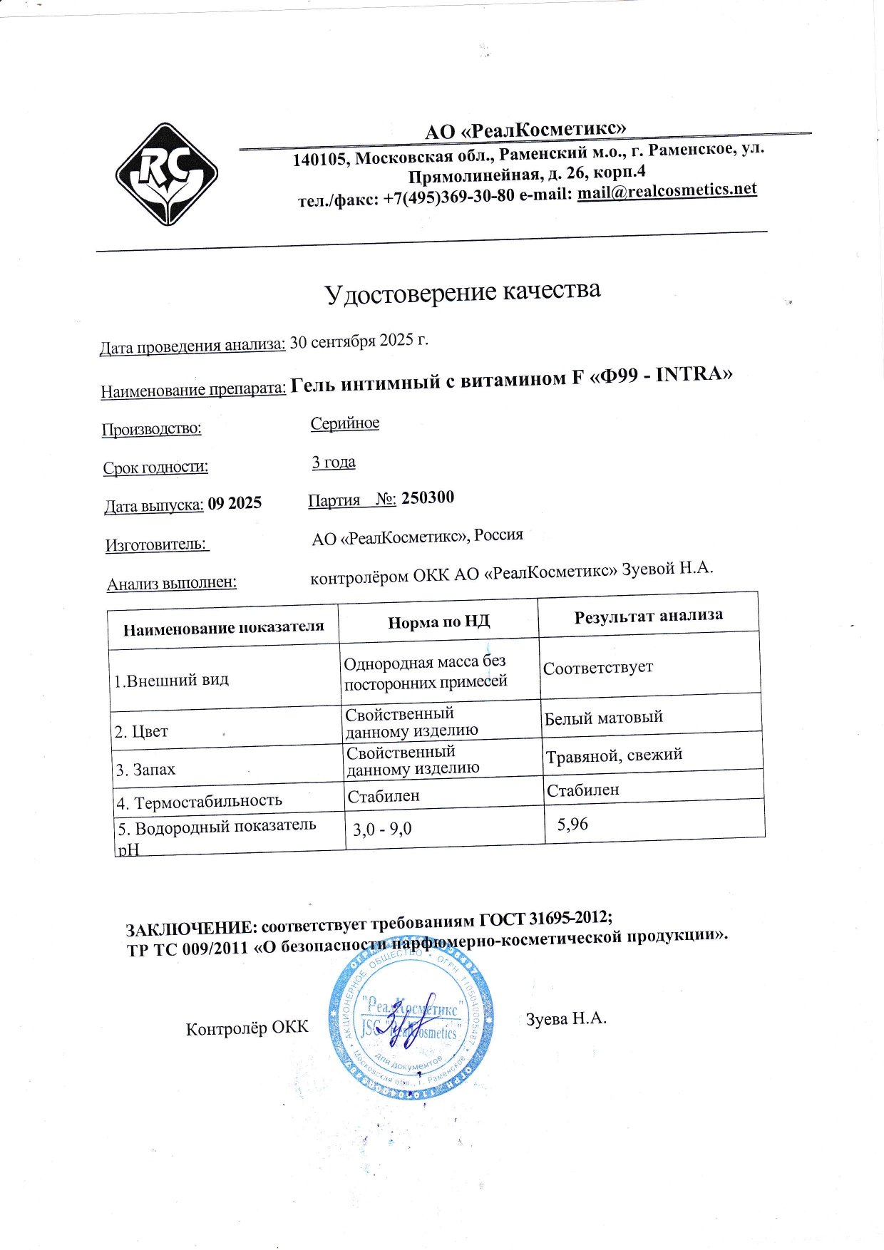 Паспорт №092025